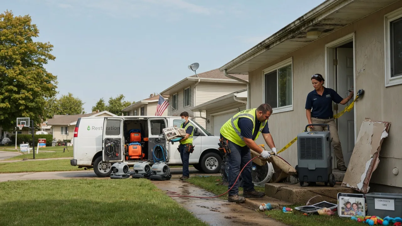 Water Damage Restoration in Rittman, OH near me